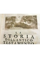 LA STORIA DELL'ANTICO E NUOVO TESTAMENTO DEGLI EBREI solo volume II 1732 Pezzana