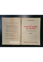 IL MOTORE DIESEL IN AZIONE di Michele Bonfiglio 1951 Viglongo volume 1 libro