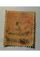 Germania Weimar Francobollo 2 millionen soprastampato 200 mark nuovo overprinted