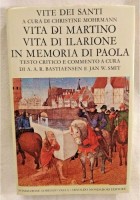 VITA DI MARTINO e ILARIONE IN MEMORIA PAOLA Mohrmann 1983 Mondadori Libro usato