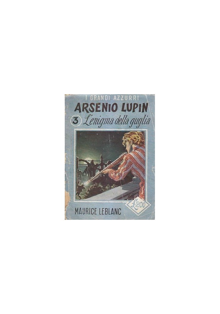 ARSENIO LUPIN L'ENIGMA DELLA GUGLIA di Maurice Leblanc 1952 Pagotto libro