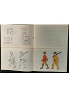 2 ALBI DA COLORARE QUADRATINO PITTORE editrice Piccoli anni '50 numeri 1 e 8