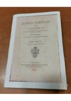 Algebra elementare di Hamblin Smith Domenico Morano 1878 libro antico matematica