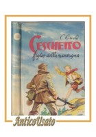 CESCHETTO FIGLIO DELLA MONTAGNA di Carmela Ronchi 1954 libro illustrato ragazzi