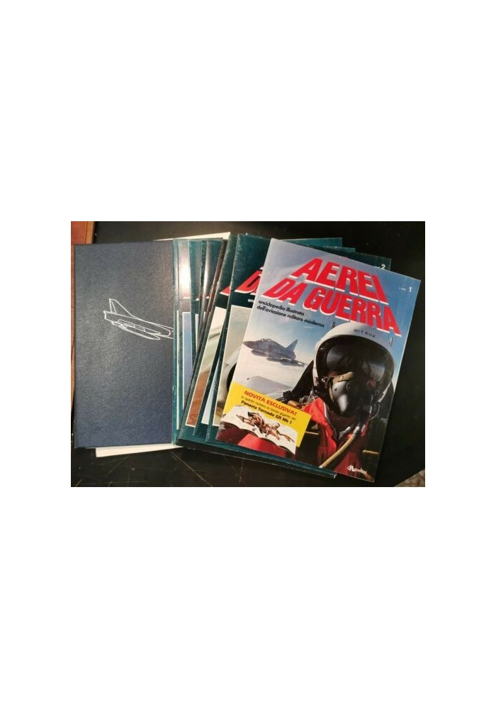 AEREI DA GUERRA enciclopedia illustrata 10 volumi COMPLETA 1987 De Agostini