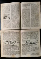 BIBLIOTECA DELL'ILLUSTRAZIONE DEI PICCOLI primi 9 numeri giornale ragazzi antico
