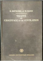 TRAITE DE CHAUFFAGE ET DE VENTILATION di Rietschel e Raiss 1965 libro ingegneria