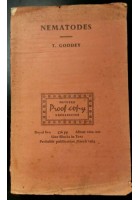 SOIL AND FRESHWATER NEMATODES di T Goodey proof copy bozza di stampa 1963 libro