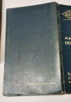 MANUALE DELL’AUTOMOBILISTA volume II per il conseguimento della patente 1955 ACI