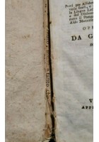 REGGIA ORATORIA IN CUI SONO TUTTI I VERBI ITALIANI di Giovanni Margini 1820