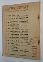 LA DEMOCRAZIA di Wolf Giusti 1945 cosmopolita editore collana politica libro
