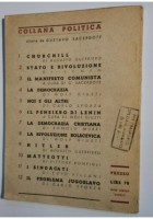 DEMOCRAZIA CRISTIANA Di Romolo Murri 1944 Cosmopolita collana politica libro