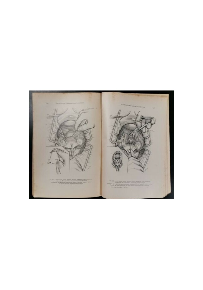 LA PRATIQUE CHIRURGICALE ILLUSTREE 1938 chirurgia medicina libro illustrato