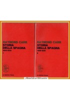 STORIA DELLA SPAGNA 1808 1939 Raymond Carr 2 Volumi 1978 La Nuova Italia Libro