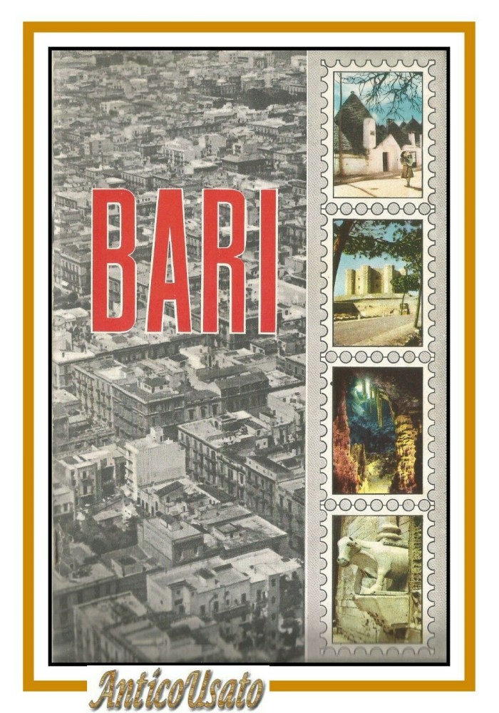BARI E LA SUA PROVINCIA GUIDA TURISTICA Inglese cura dell'ente provinciale libro