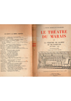 LE THEATRE DU MARAIS di Wilma Deierkauf Holsboer 2 Volumi 1954 1958 Nizet Libro