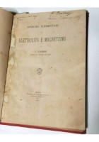 NOZIONI ELEMENTARI DI ELETTRICITA' MAGNETISMO e MECCANICA ELEMENTARE 1885 libri
