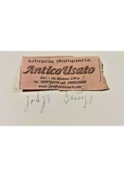BEUYS TRACCE IN ITALIA di Germano Celant AUTOGRAFATO artista 1978 Libro Catalogo