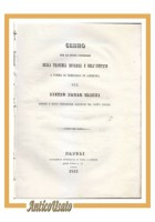 CENNO PER LE OPERE PUBBLICHE Acerenza di Pietro Paolo Glinni 1852 libro antico