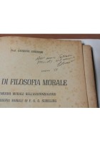 CORSO DI FILOSOFIA MORALE parte I di Giuseppe Semerari - Adriatica 1955 libro