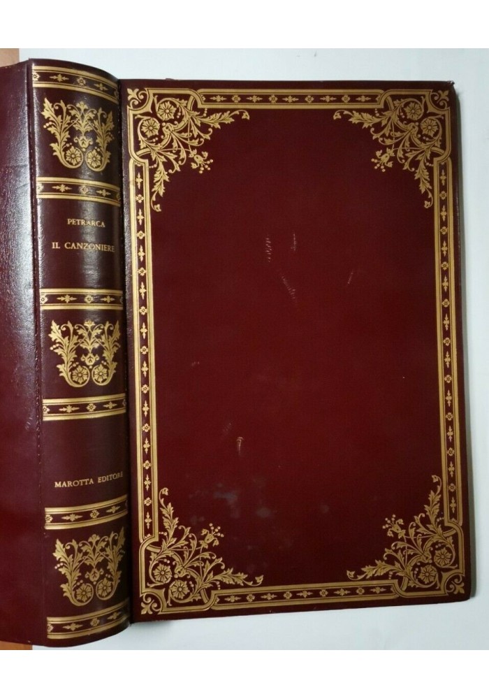 IL CANZONIERE di Francesco Petrarca 1974 Marotta libro edizione limitata Arezzo
