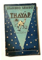 THAYAR narrazione di Leandro Lembo 1937 Cantelli libro romanzo narrativa