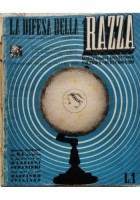 LA DIFESA DELLA RAZZA 1939 40 annata ANNO III razzismo fascismo antisemitismo