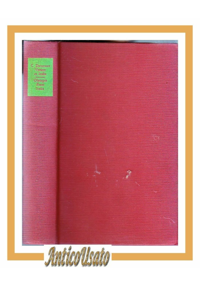 VENERE IN INDIA di Charles Devereaux 1970 Olympia classici dell'erotismo libro