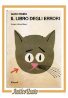 IL LIBRO DEGLI ERRORI di Gianni Rodari disegni Bruno Munari 1964 Einaudi Libro