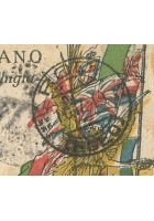 POSTA MILITARE cartolina postale in franchigia 1918 Rodi Egeo Esercito Vintage