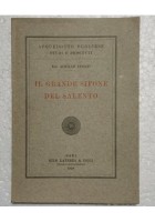 IL GRANDE SIFONE DEL SALENTO di Achille Cusani 1928 Laterza Acquedotto Pugliese