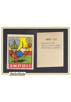 FIGURINA calcio EMPOLI mascotte scudetto 1949 Originale Nannina vintage d'epoca