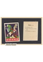 FIGURINA calcio PARMA mascotte scudetto 1949 Originale Nannina vintage d'epoca