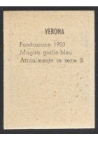 FIGURINA calcio VERONA mascotte scudetto 1949 Originale Nannina vintage d'epoca