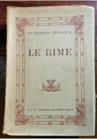 LE RIME di Francesco Petrarca 1943 Anonima edizioni Viola libro illustrato