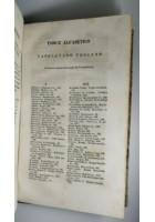 VOCABOLARIO DOMESTICO ITALIANO ad uso de giovani di F Taranto 1851 libro antico