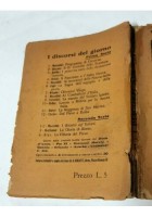 I DISCORSI AGL'ITALIANI di Benito Mussolini libro Berlutti fascismo 1923