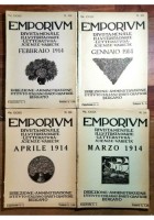EMPORIUM 1914 10 numeri rivista illustrata d'arte lettera giornale vintage epoca