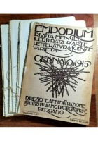 EMPORIUM 1915 annata completa rivista illustrata d'arte lettera giornale vintage