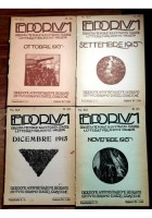 EMPORIUM 1915 annata completa rivista illustrata d'arte lettera giornale vintage