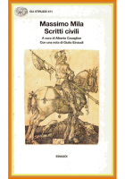 SCRITTI CIVILI di Massimo Mila a cura di Cavaglion 1995 Einaudi Libro struzzi