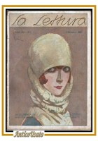 LA LETTURA 1 gennaio 1922 rivista mensile corriere della sera antica vintage