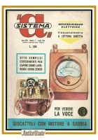SISTEMA A dicembre 1964 rivista vintage fai da te elettronica handy talkye hi fi