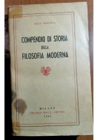 COMPENDIO DI STORIA DELLA FILOSOFIA MODERNA di Arald Hoffding 1946 Bocca Libro