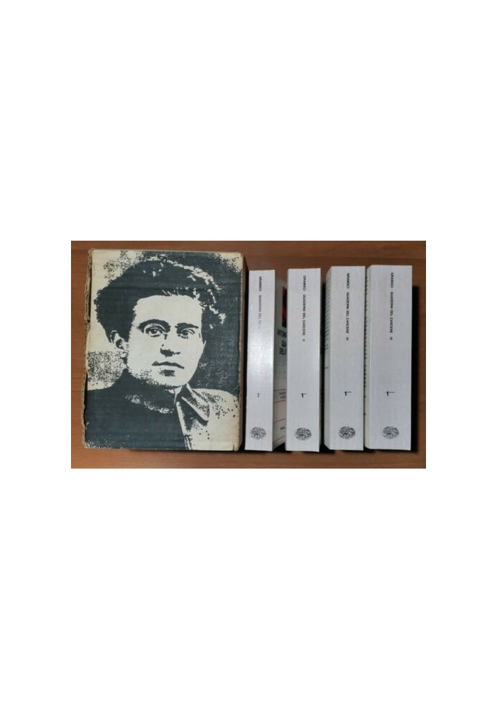 QUADERNI DAL CARCERE di Antonio Gramsci 1975 Einaudi 4 volumi completo libro