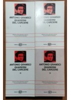 QUADERNI DAL CARCERE di Antonio Gramsci 1975 Einaudi 4 volumi completo libro