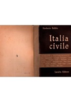 ITALIA CIVILE di Norberto Bobbio 1964 Lacaita Libro ritratti e testimonianze