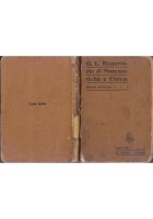 REPERTORIO DI MATEMATICHE E FISICA ELEMENTARI 1914 Giusti libro tascabile antico