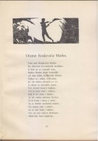 KRALJEVIC MARKO NARODNE PJESME 1916 Matica libro poesie illustrato serbo croato libro