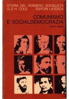 COMUNISMO E SOCIALDEMOCRAZIA 2 Volumi di Cole 1968 Laterza Libro pensiero social